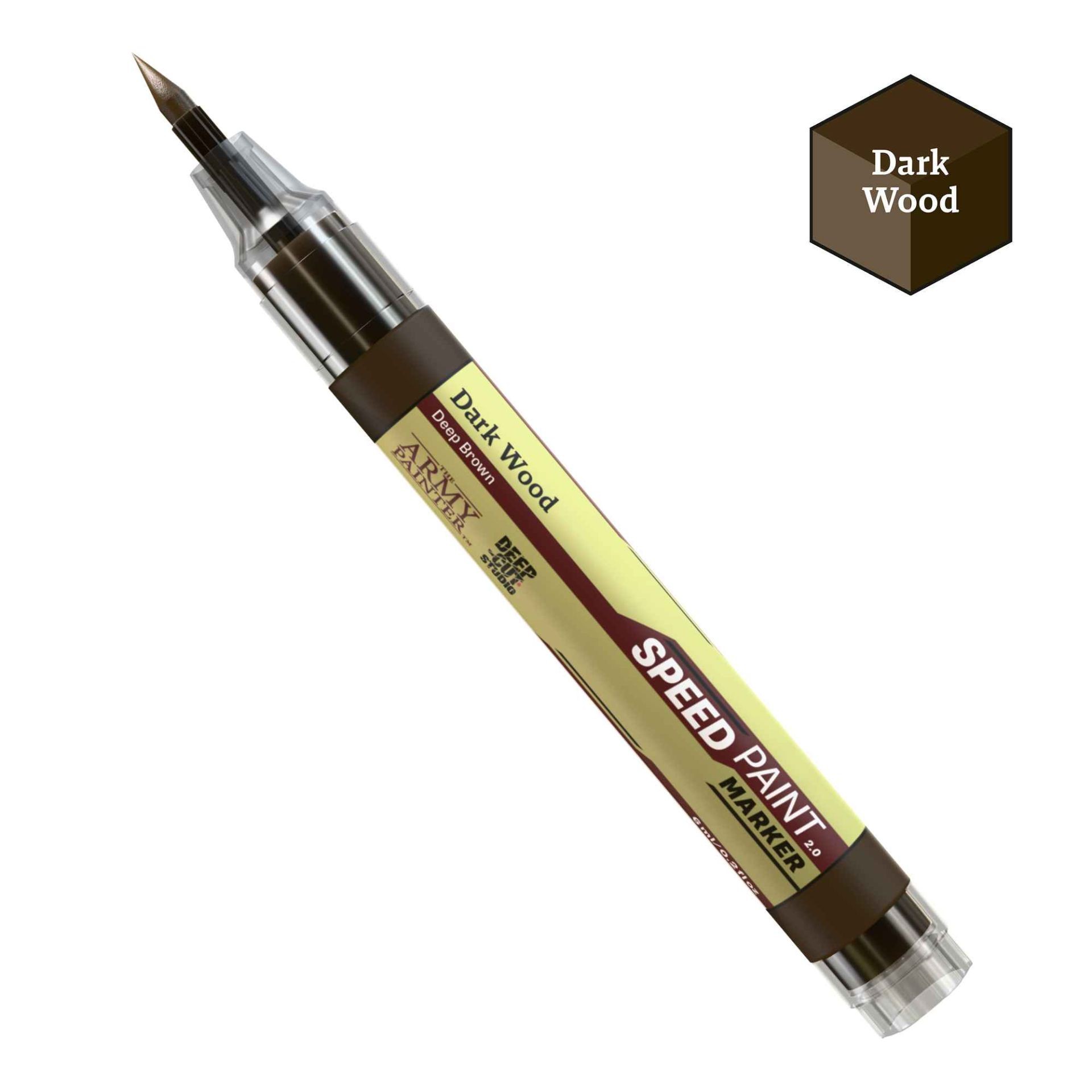Speedpaint Marker – Dark Wood