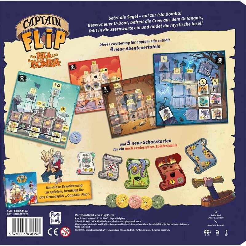 Captain Flip: Isla Bomba - DE