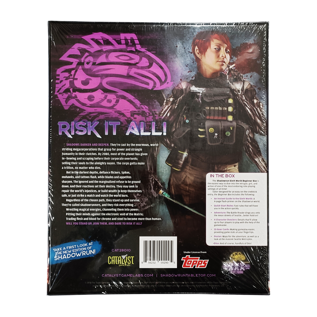 Shadowrun Sixth Ed Beginner Box - eng.