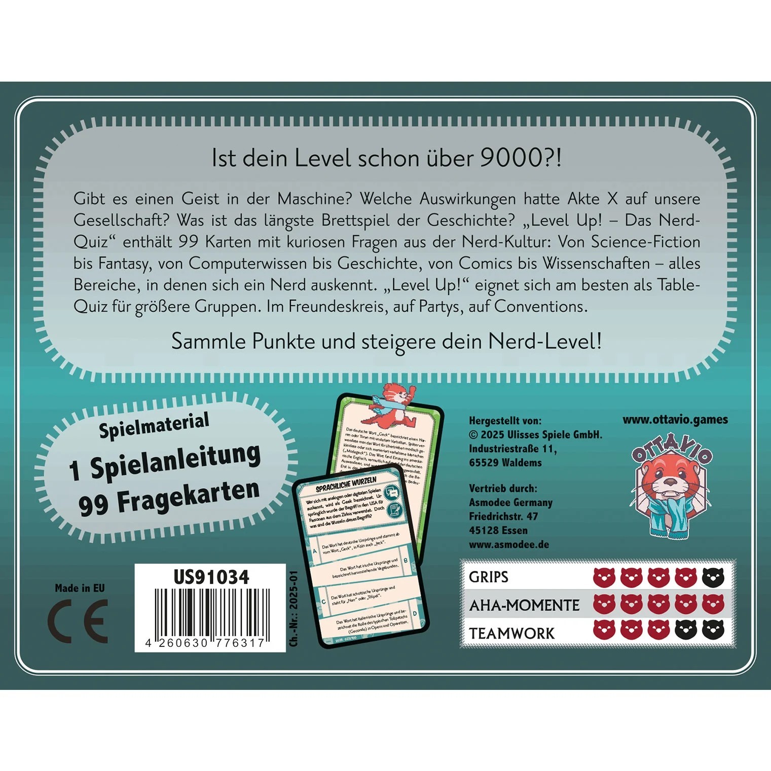 Level Up!: Das Nerd-Quiz (2025 Edition) - DE