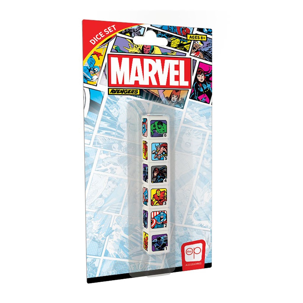 USAopoly Marvel Avengers Würfel Set