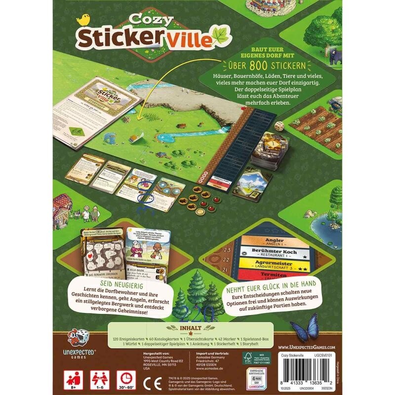 Cozy Stickerville - DE