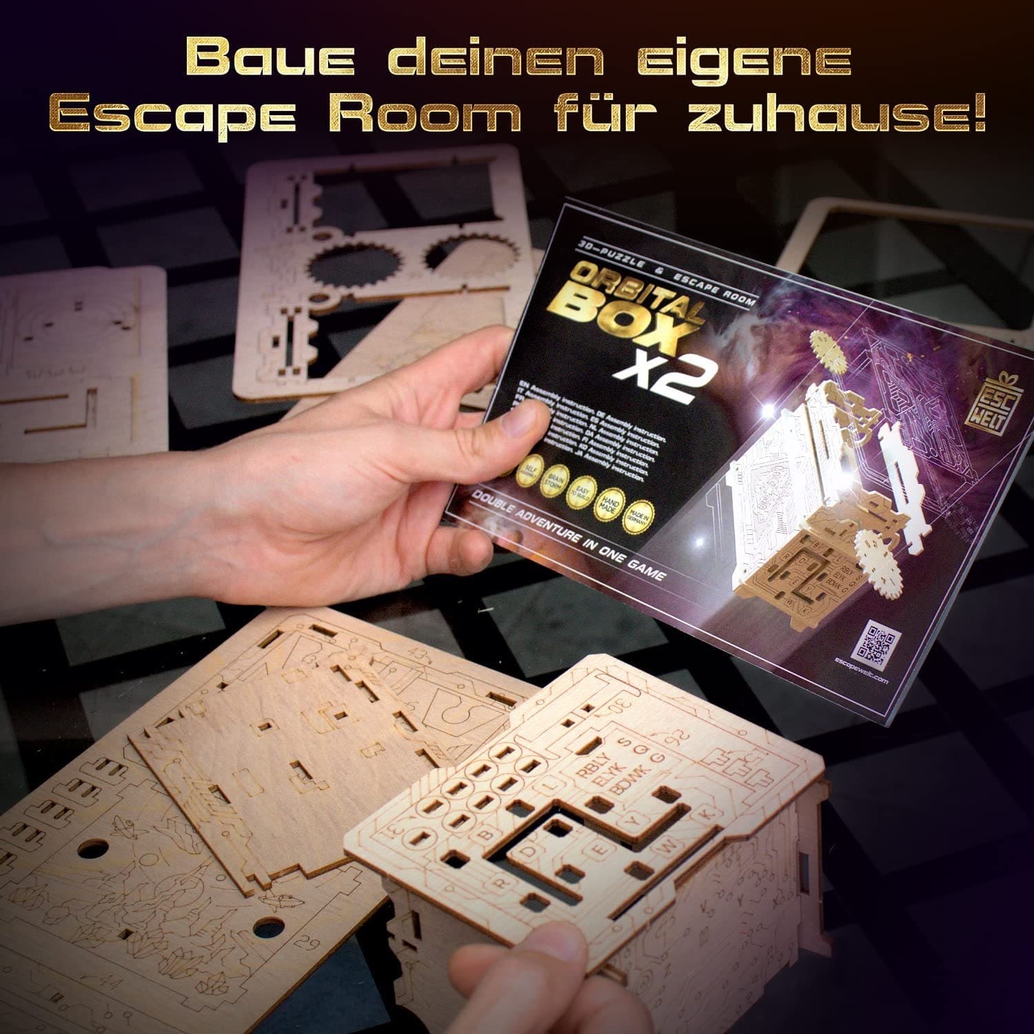 Escwelt Orbital Box 3D Puzzle