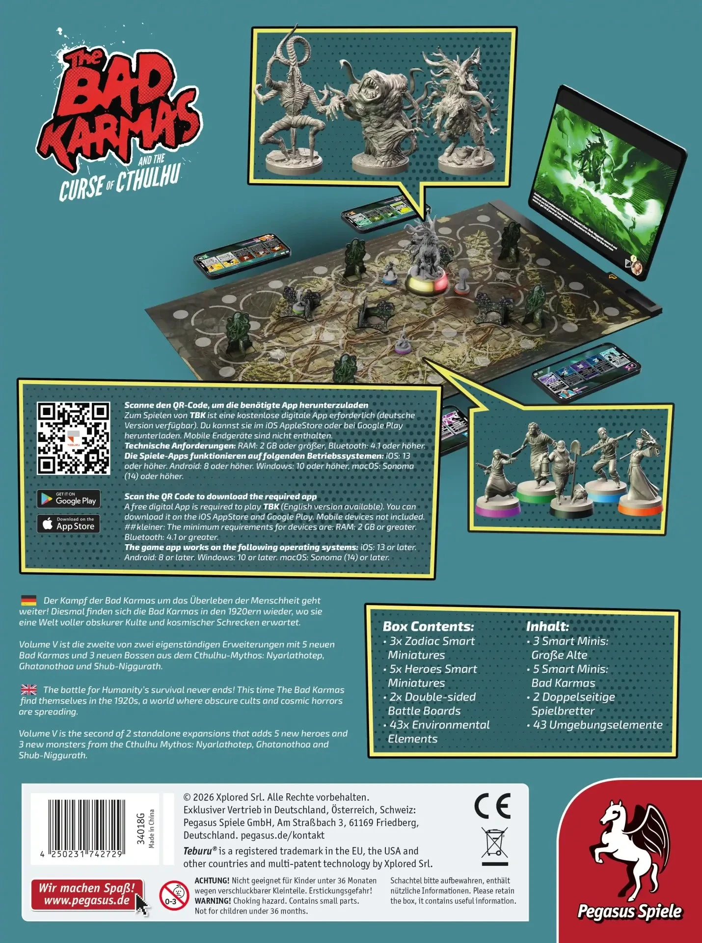 Teburu: The Bad Karmas: Vol.5 Cthulhu-Erweiterung - DE/EN