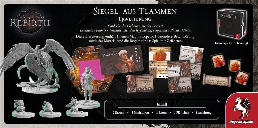 BLACK ROSE WARS REBIRTH: Siegel aus Flammen - DE