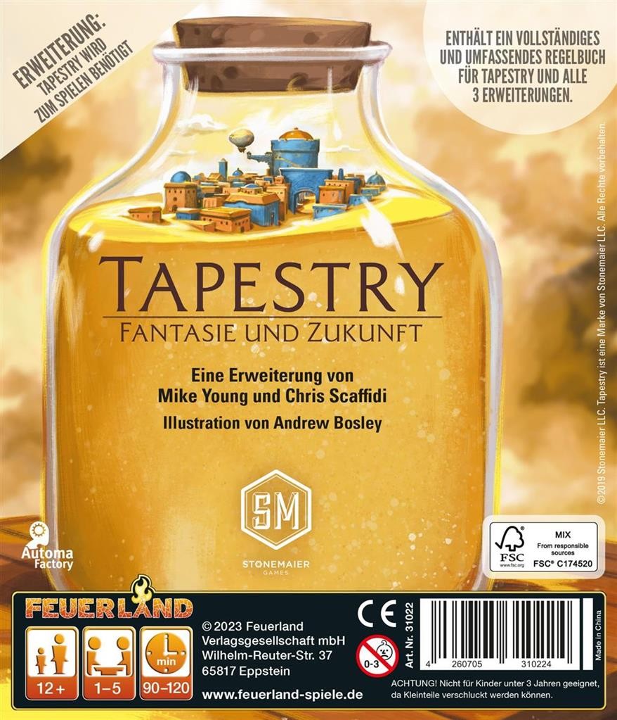 Tapestry: Fantasie und Zukunft - DE