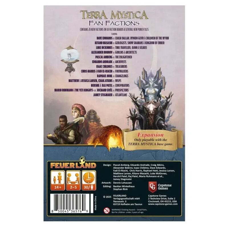 Terra Mystica: Fan Factions - EN