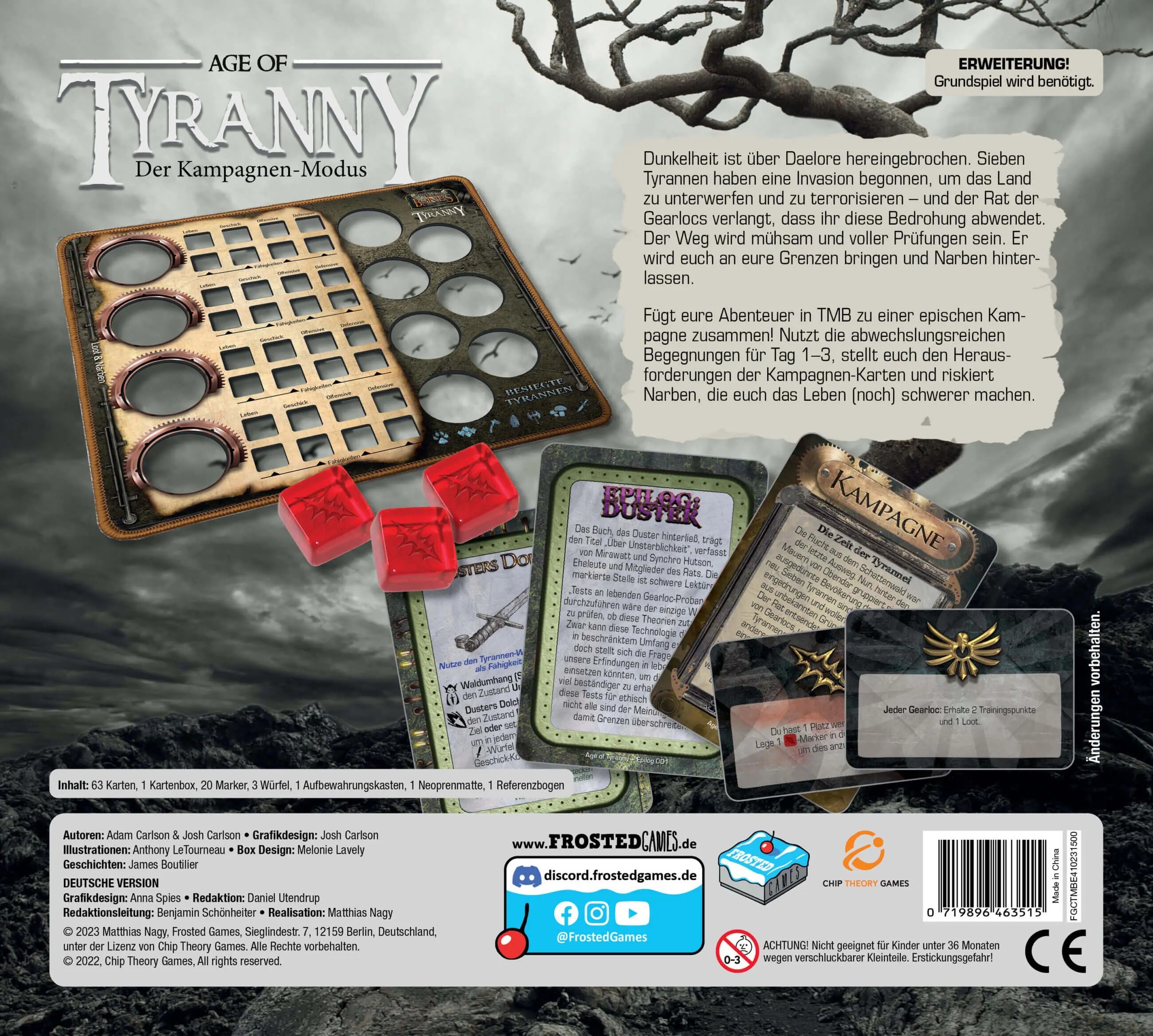 Too Many Bones: Age of Tyranny: Der Kampagnen-Modus - DE