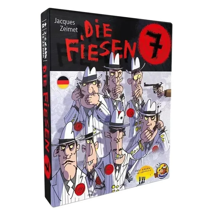 Die Fiesen 7 schnelles und interaktives Kartenspiel mit humorvollen Illustrationen