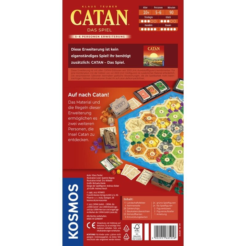 CATAN: 5-6 Spieler (2025) - DE