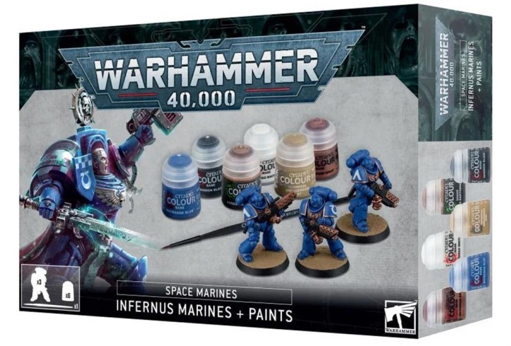 Citadel: Infernus Marines + Paints