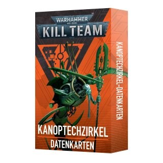 W40K: Kill Team: Datenkarten: Kanoptechzirkel - DE