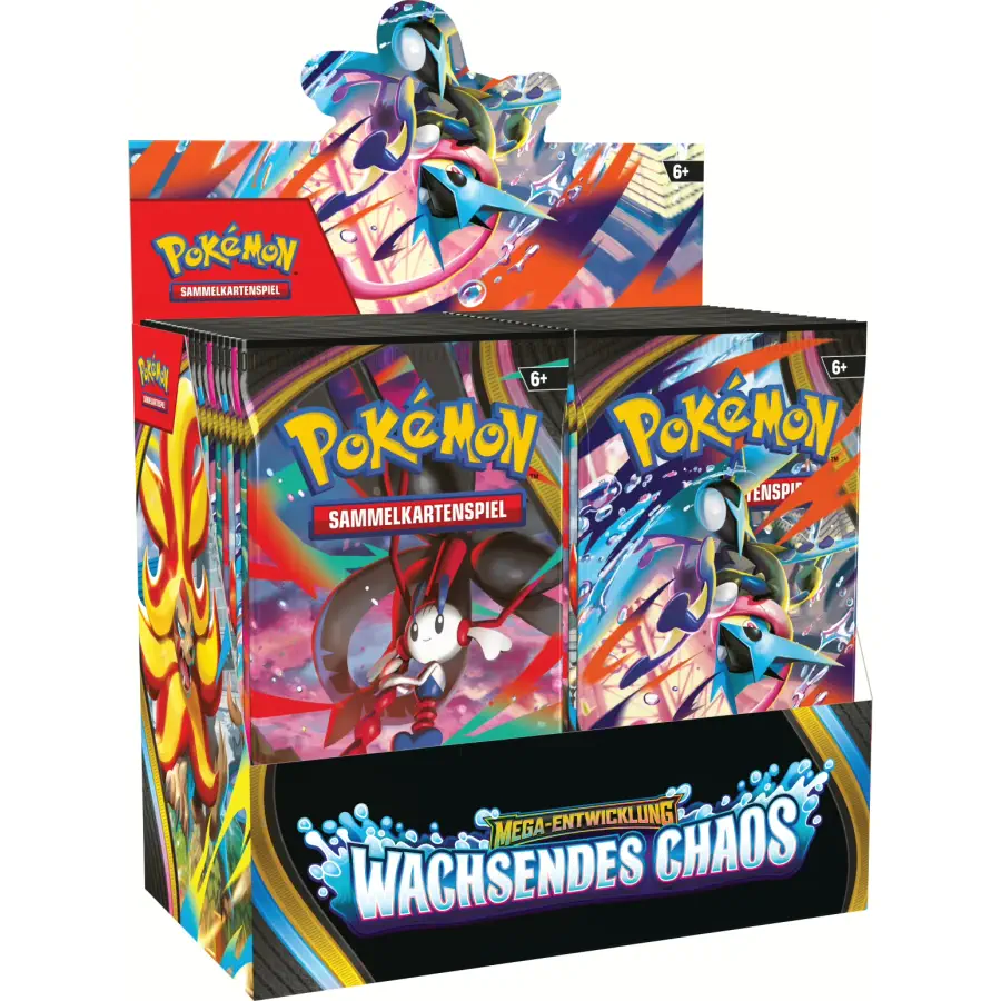 Pokemon: PKM Wachsendes Chaos Boosterdisplay 36er