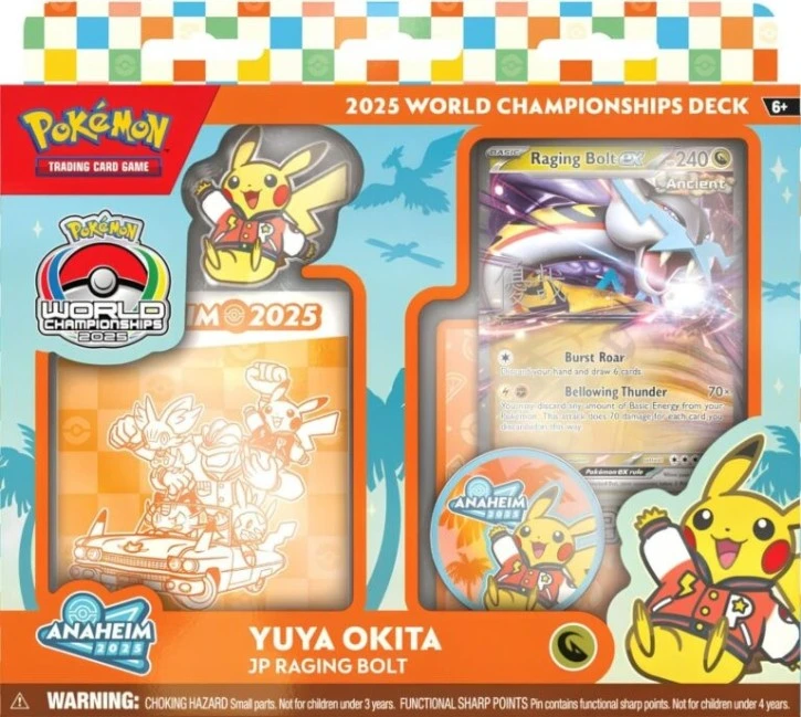 Pokemon: Yuya Okita: Furienblitz-ex: Weltmeisterschaftsdeck 2025 - DE