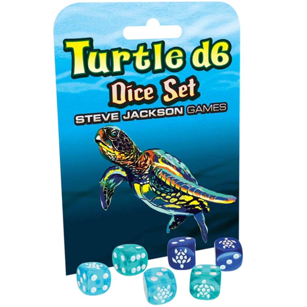 Steve Jackson Games Turtle D6 Würfel Set