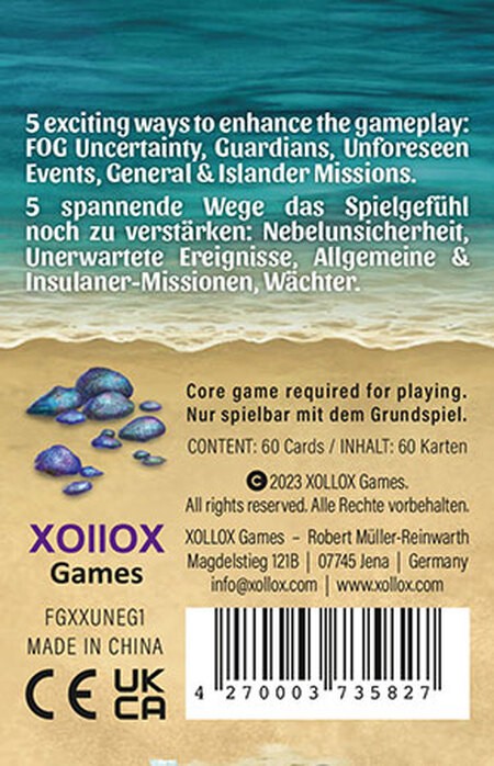 The FOG - Escape from Paradise - Uncertainty Erweiterung