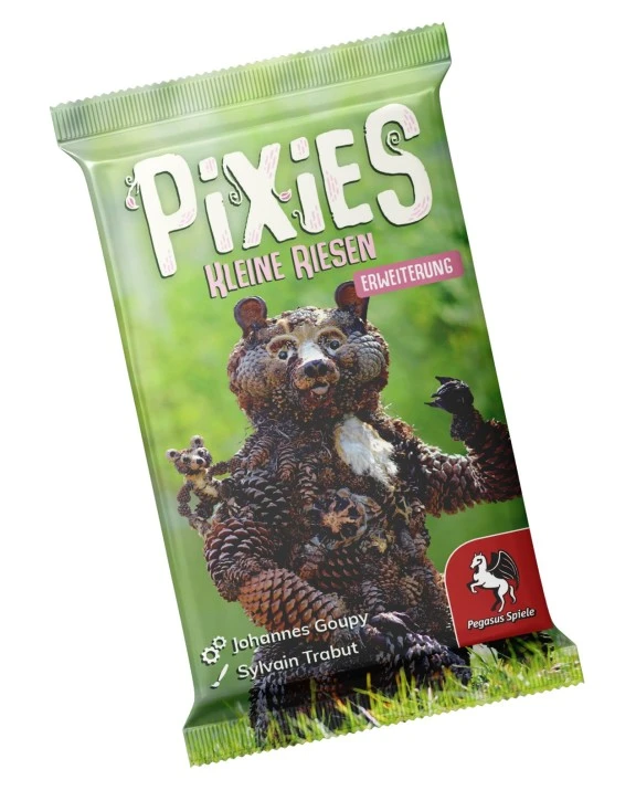Pixies: Kleine Riesen Erweiterung mit 14 Riesenkarten, großen Pixies und neuen Symbolen für zusätzliche Wertungsboni