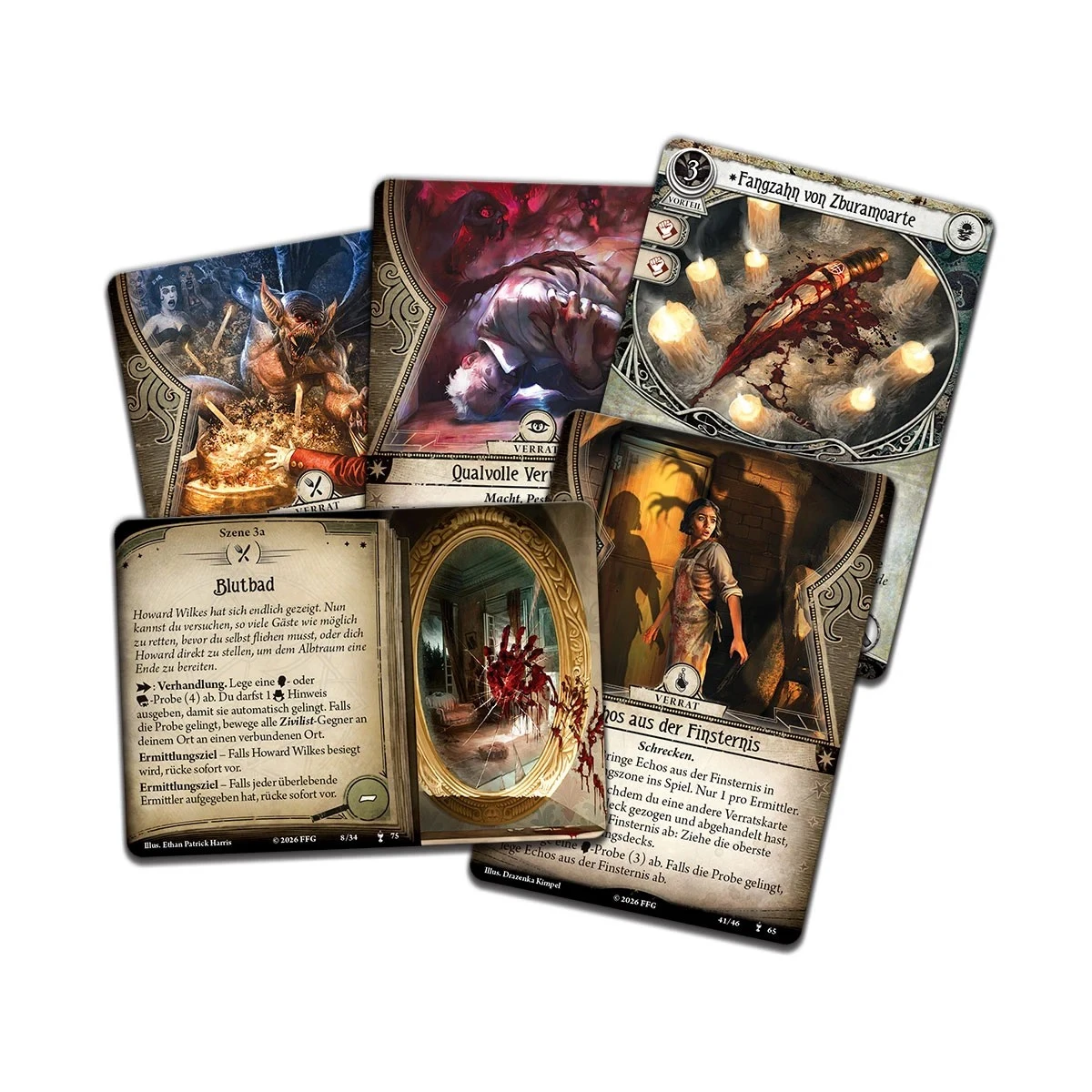 Arkham Horror LCG: Kinder des Blutes – Kleine Kampagnen-Erweiterung Deutsch