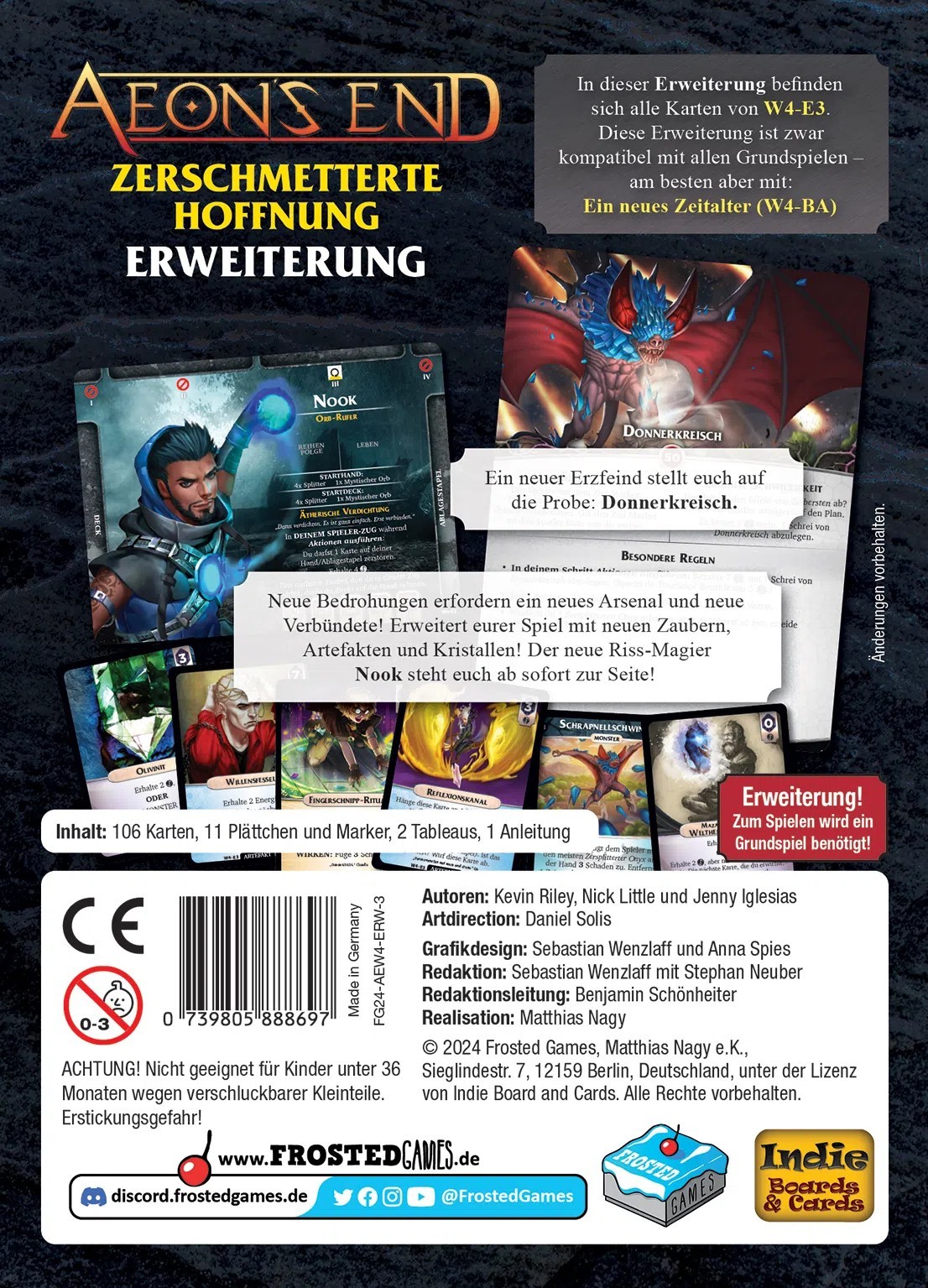 Aeons End: Zerschmetterte Hoffnung - DE