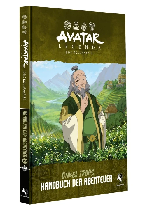 Avatar Legends – Das Rollenspiel: Onkel Irohs Handbuch der Abenteuer - DE