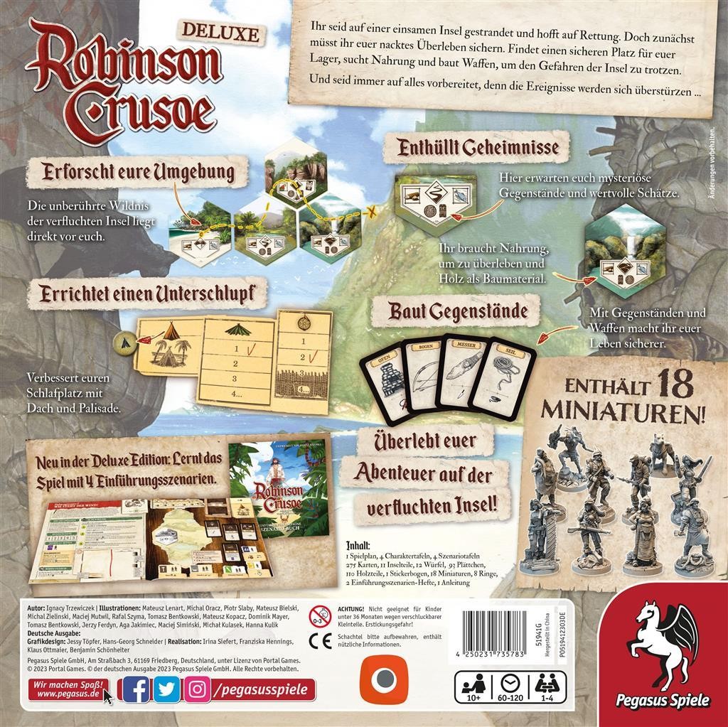 ROBINSON CRUSOE: Deluxe - DE