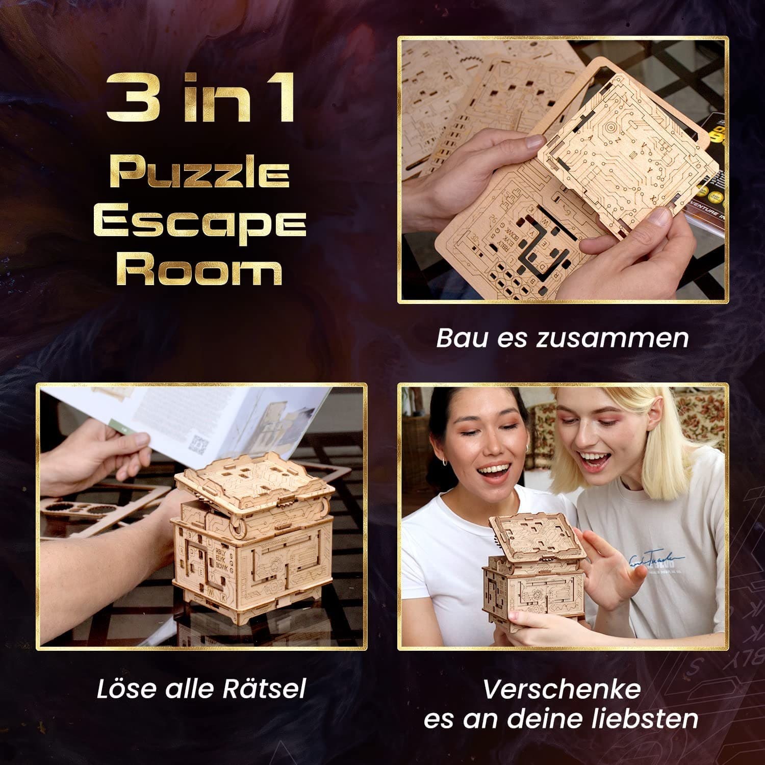 Escwelt Orbital Box 3D Puzzle