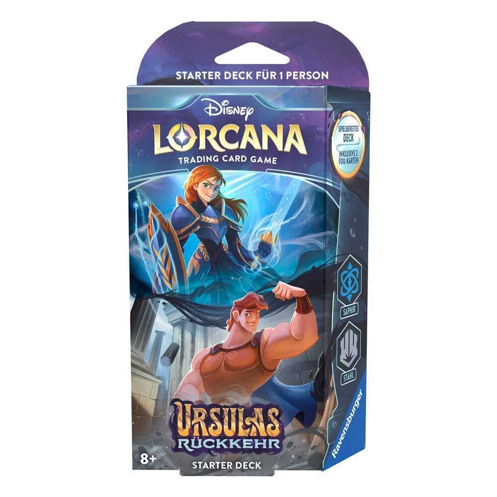 Lorcana: Ursulas Rückkehr: Saphir & Stahl Deck - DE