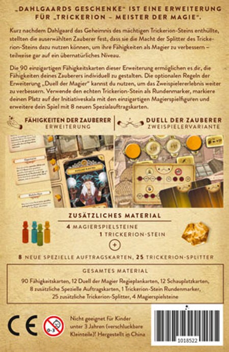 Trickerion - Dahlgaards Geschenke - Erweiterung