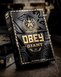 Theory11 Obey Playing Cards Gold edition