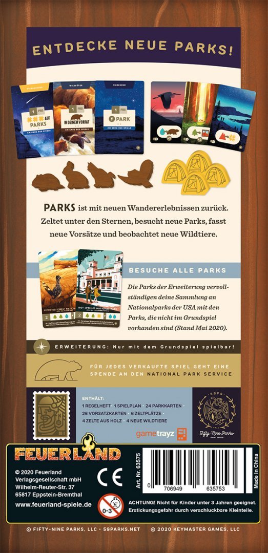 Parks - Sternstunden Erweiterung - DE