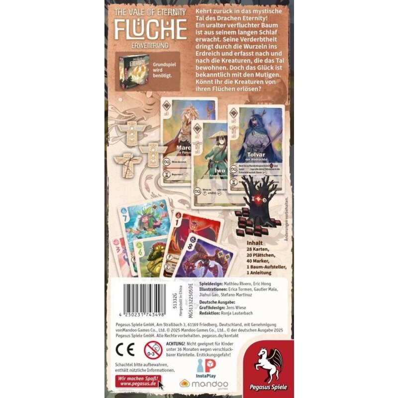 The Vale of Eternity: Flüche - DE