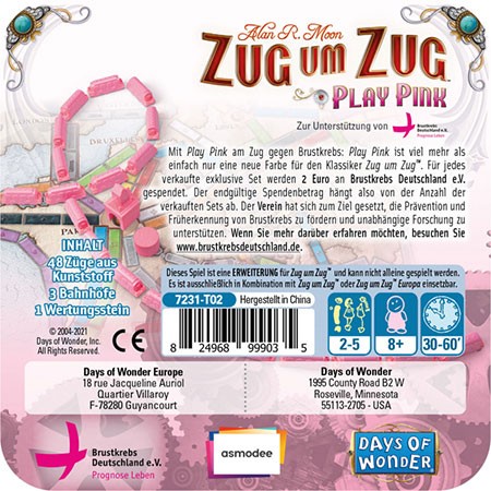Zug um Zug – Play Pink Erweiterung