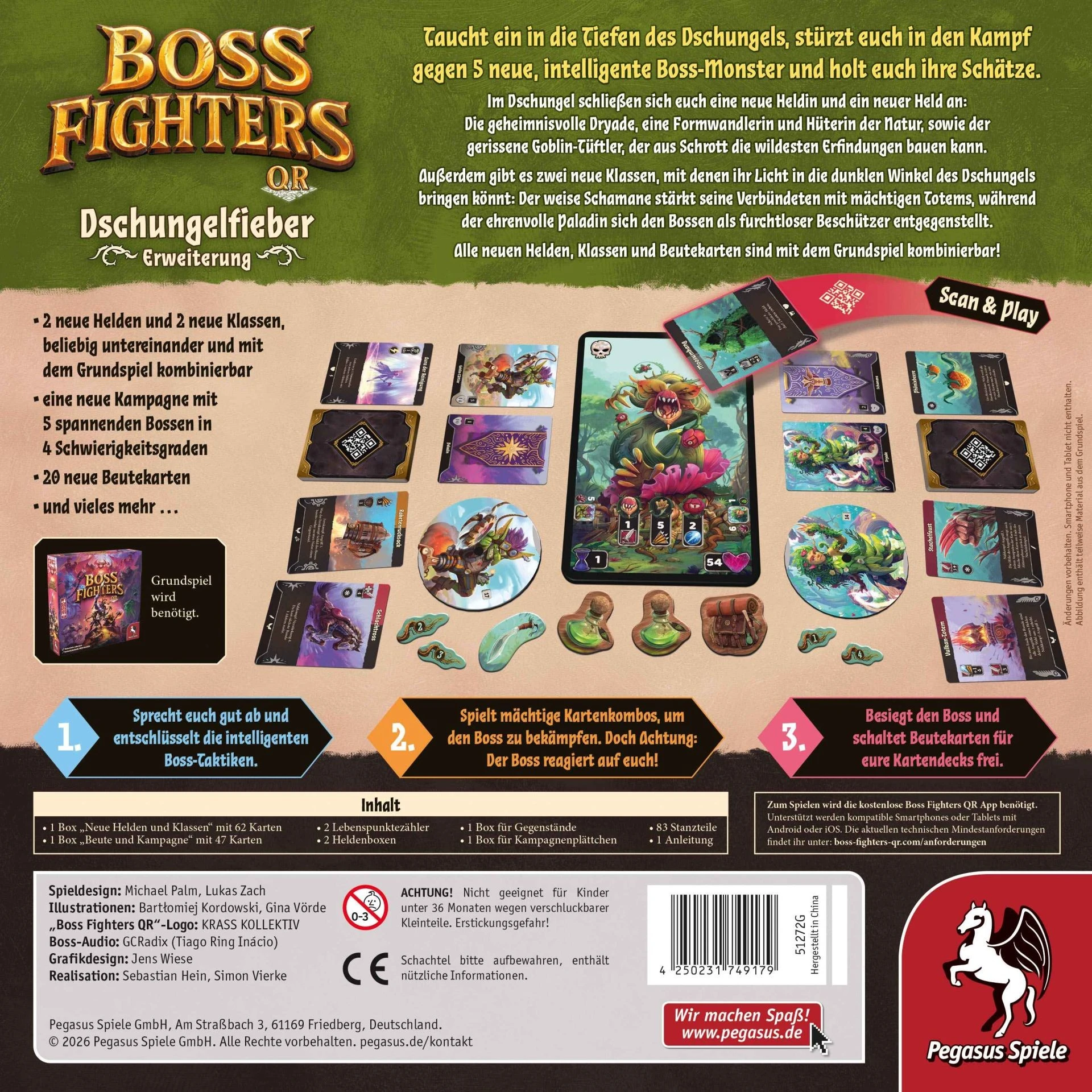 Boss Fighters QR: Dschungelfieber - DE