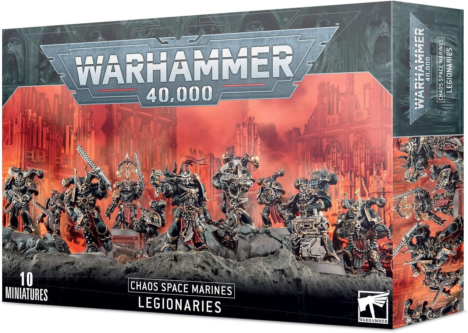 W40K: Chaos Space Marines Legionaries