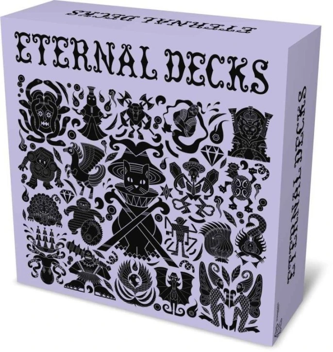 Eternal Decks kooperatives Kartenspiel mit Karten, Energie und mystischen Eternals