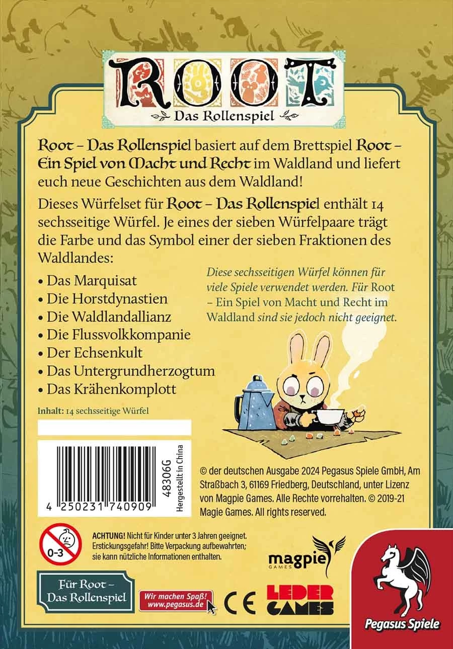 Root - Das Rollenspiel: Würfelset