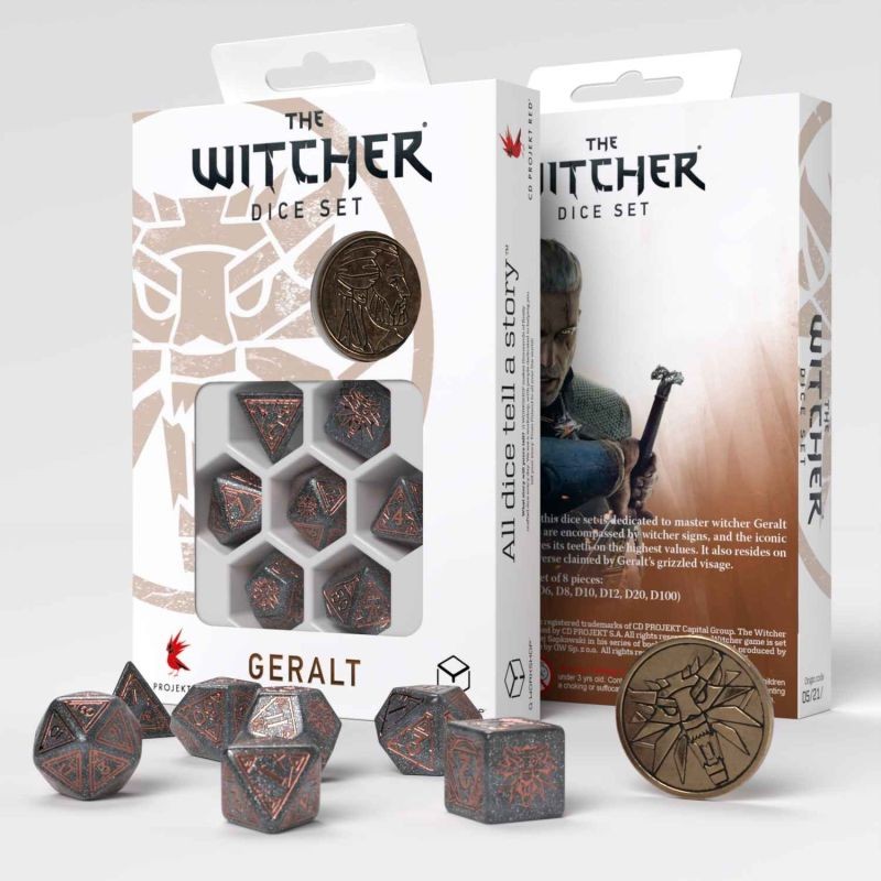 The Witcher Dice Set Geralt - Price of Neutrality