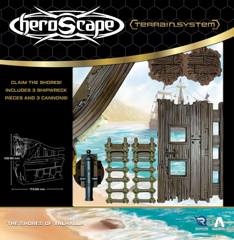 Heroscape Shores of Valhalla Terrain Expansion