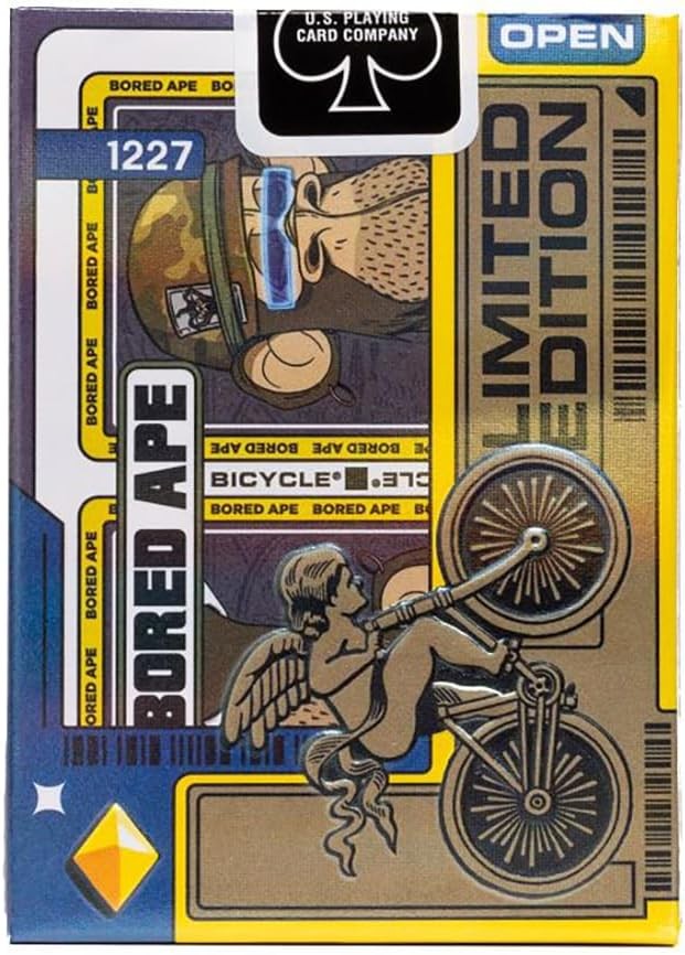 Bicycle Bored Ape 1227 Spielkarten