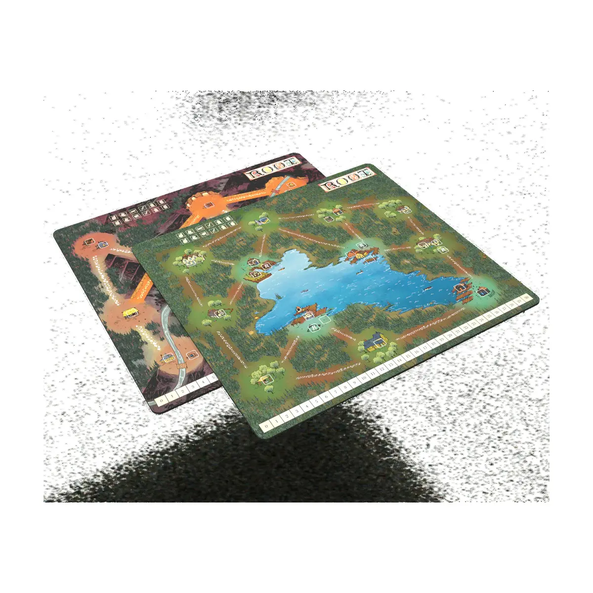 Root: Playmat Mountain and Lake
