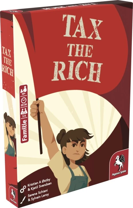 Tax the Rich satirisches Stichspiel mit 74 Karten, Allianzen und Revolutionsmechanik