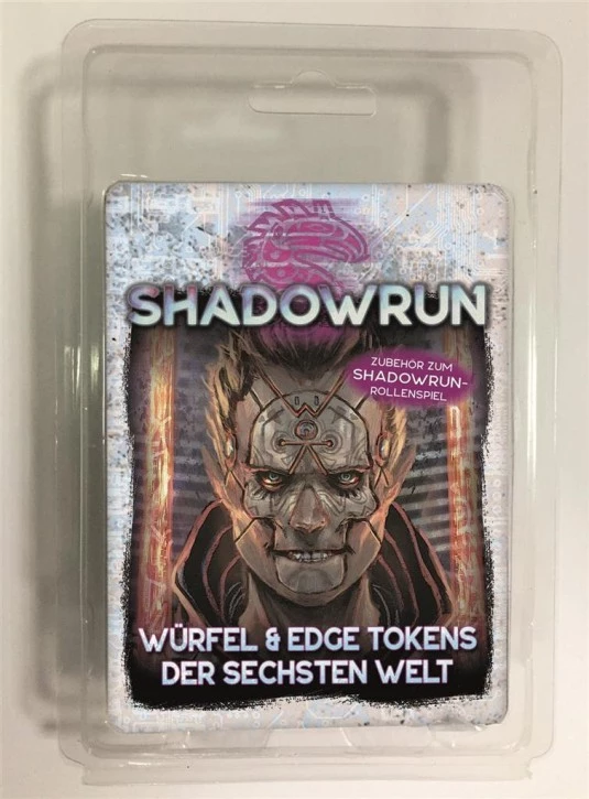 Shadowrun: Würfel & Edge Tokens der Sechsten Welt