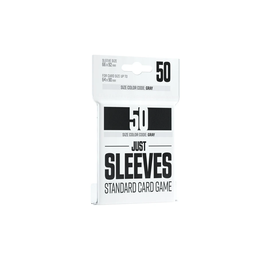 GAMEGENIC: Just Sleeves - Standard Card Game black