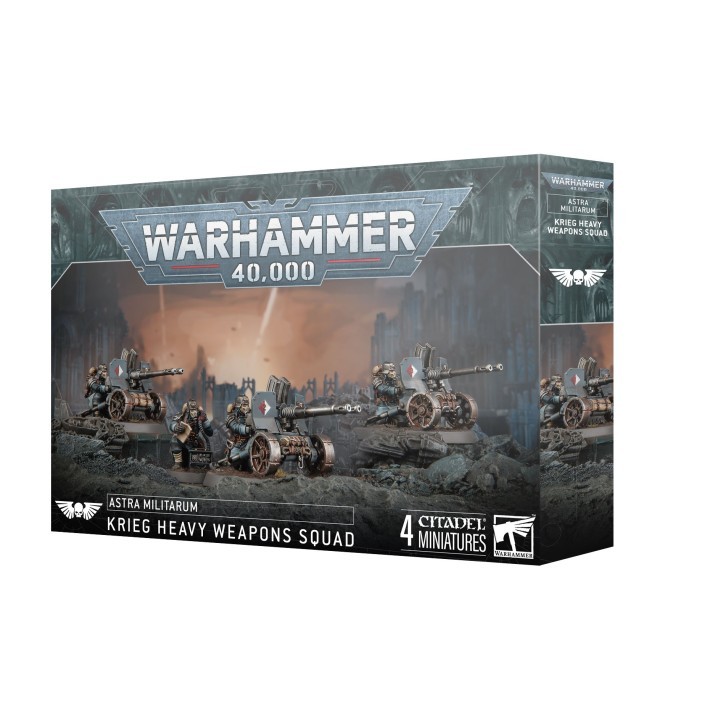 W40K: Krieg Heavy Weapons Squad