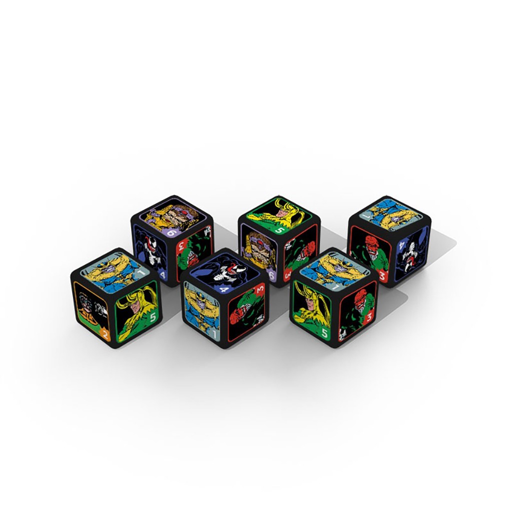 USAopoly Marvel Villains Würfel Set