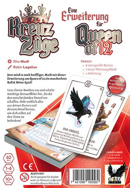 Queen of 12 - Kreuzzüge Erweiterung
