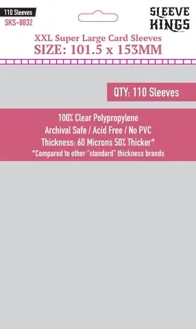 Sleeve Kings XXL Super Large Sleeves (101.5x153mm) (110)