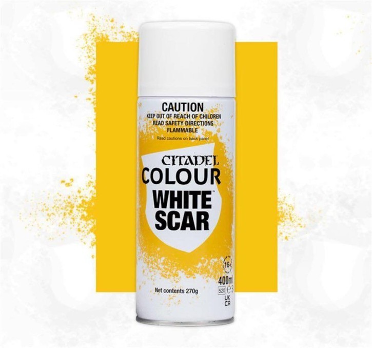 Citadel: WHITE SCAR SPRAY PAINT