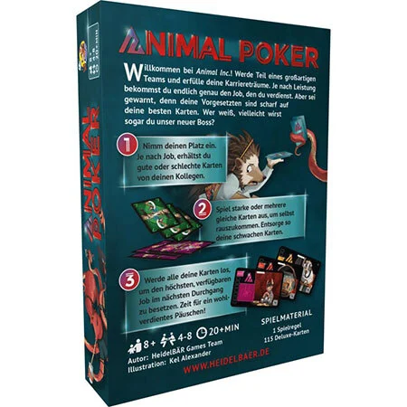 Animal Poker: Das neue Karriere Poker