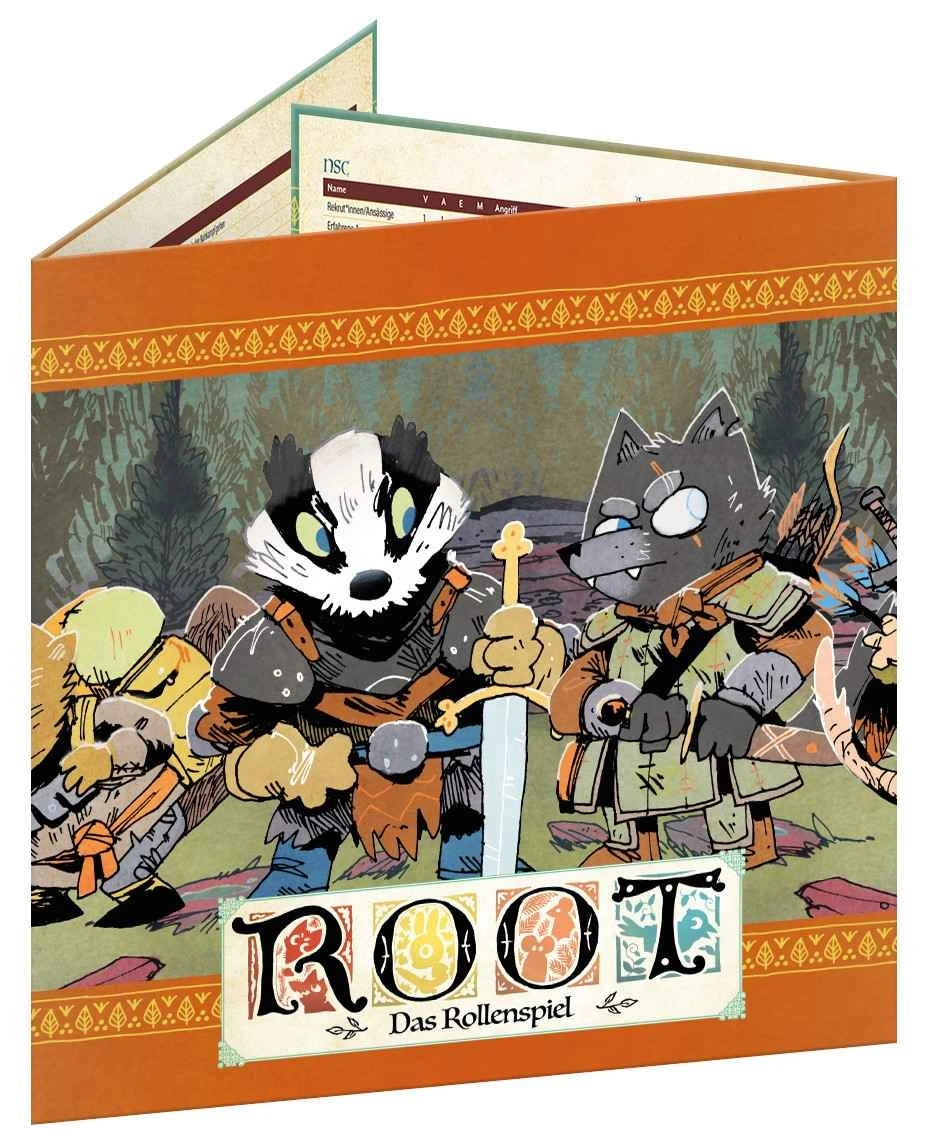 Root - Das Rollenspiel: Spielleitungsschirm-Set - DE